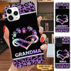Leopard Pattern Blessed To Be Called Grandma Personalized Phone Case Phone case FUEL 