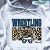 Leopard Pattern Wrestling Mom Personalized Shirt 2D Hoodie Dreamship