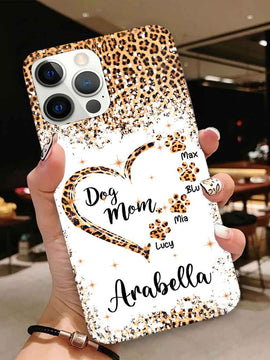 Personalized dog mom dog mama Phone Case