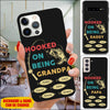 Hooked On Being Grandpa, Papa Personalized Phone Case Phone case FUEL 