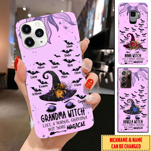 Personalized Custom Grandma Witch Like A Normal Grandma But More Magical Phone Case Phone case FUEL 