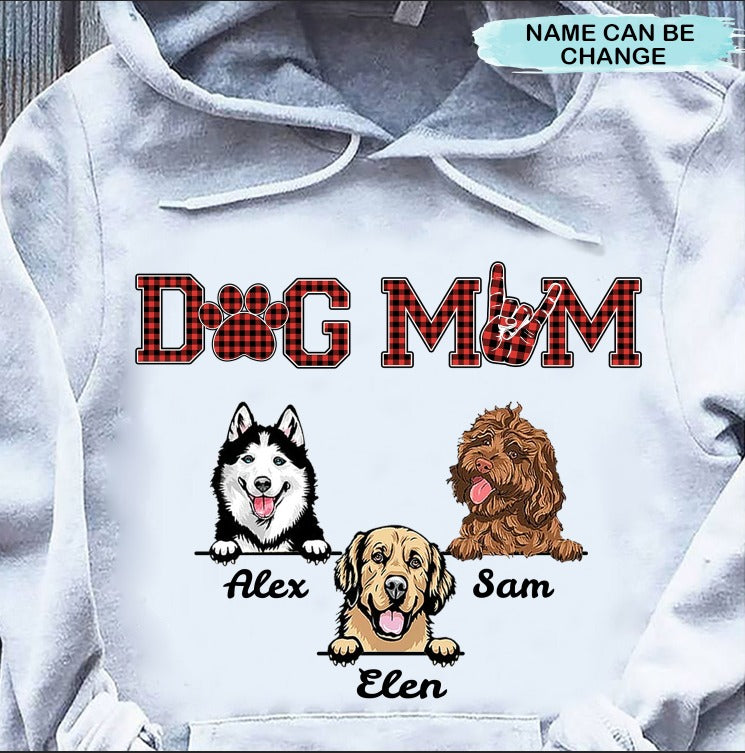 Personalized dog mom hoodie new arrivals