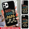 Personalized Custom Names And Nickname Reel Cool Papa Bass Fishing Phone Case Phone case FUEL 