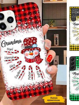 Snowman Grandma Nana Mimi Personalized Phone cas SC151108