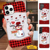 Snowman I Love Being Grandma Nana Mimi MOM Personalized Phone case SC21108 Phone case ShinyCustom Phone Case 
