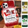 Snowman LOVE being called Grandma Nana Mommy Personalized Phone case SC3091