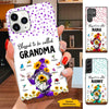Sunflower Gnome Blessed to be called Grandma Personalized Phone case SC281224
