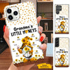 Sunflower Gnome Granmda Nana Little Honey Bee Personalized Phone Case SC281217