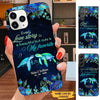 Turtle Couple I Wish I Could Turn Back the Clock, I'd Find You Sooner and Love You Longer Personalized Phone case SC18102 Phone case ShinyCustom Phone Case 