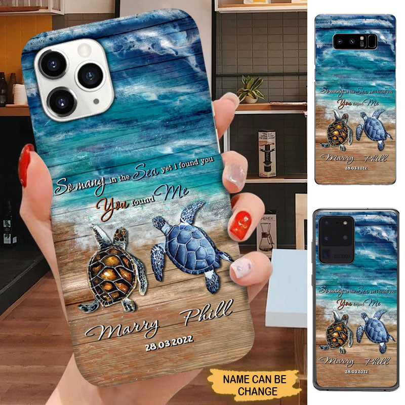 Turtle Couple Personalized Phone case Phone case FUEL 