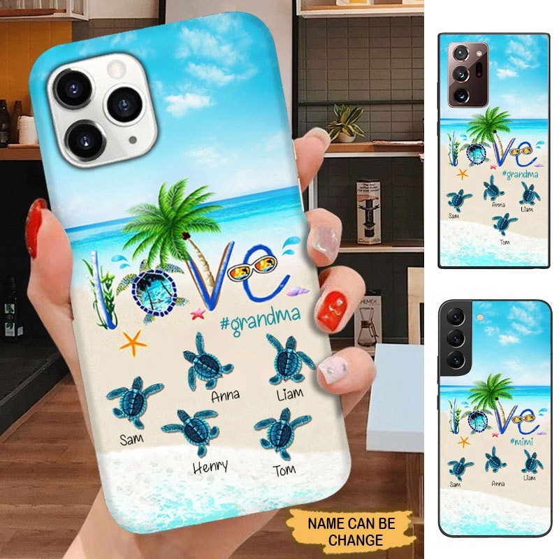 Turtle LOVE Grandma Life Personalized Phone case Phone case FUEL 