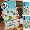 Turtle Love Being Called Grandma Mommy Auntie Personalized Phone Case Phone case FUEL 