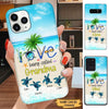 Turtle Love being called Grandma with Grandkids Personalized Phone case Phone case FUEL