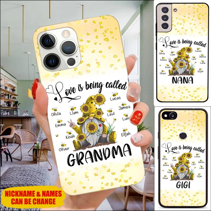 LOVE is being called Grandma,Mommy, Nana, Auntie Personalized Phone Case Phone case FUEL 