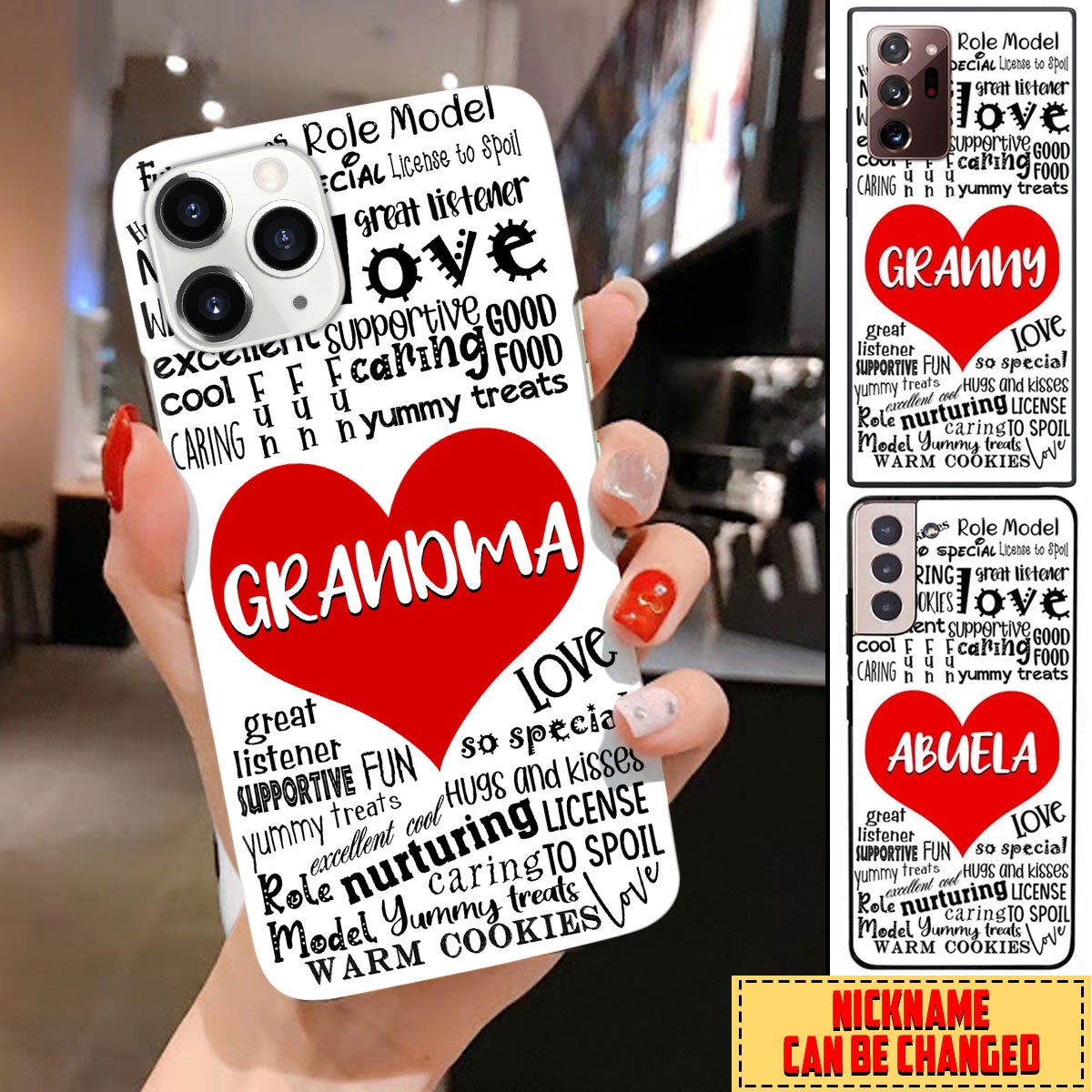 Grandma, mom, mother, nana funny personalized phone case Phone case FUEL 