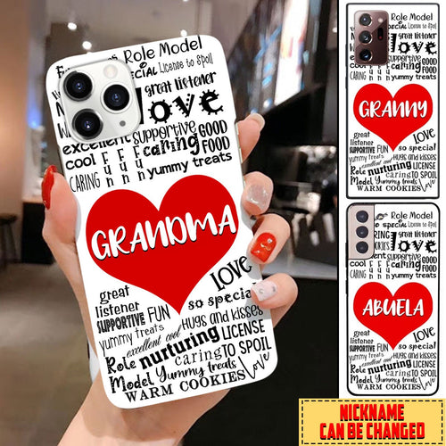 Grandma, mom, mother, nana funny personalized phone case Phone case FUEL 