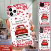 Personalized Red Truck Couple Phone case Phone case FUEL 