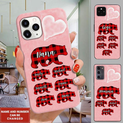 Personalized Nana Bear Grandma Bear Phone case hp-24hl99 Phonecase FUEL 