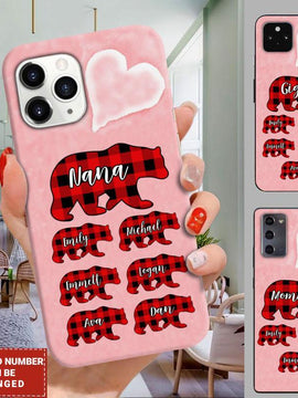 Personalized Nana Bear Grandma Bear Phone case hp-24hl99