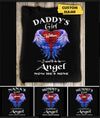 Daddy’s Girl I Used To Be His Angel Now He’s Mine Personalized Memorial Shirt Personalized ShinyCustom - The Best Personalized Gift Store 