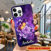 Personalized Butterfly Purple Phone Case Phone case FUEL 