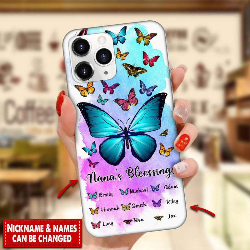 Personalized custom nickname and names grandma's blessings phone case Phonecase FUEL